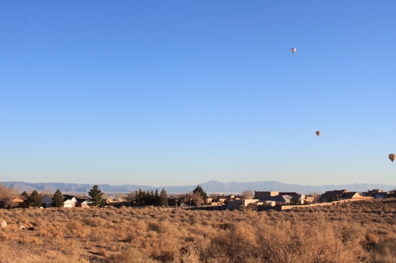 balloons over Albuquerque